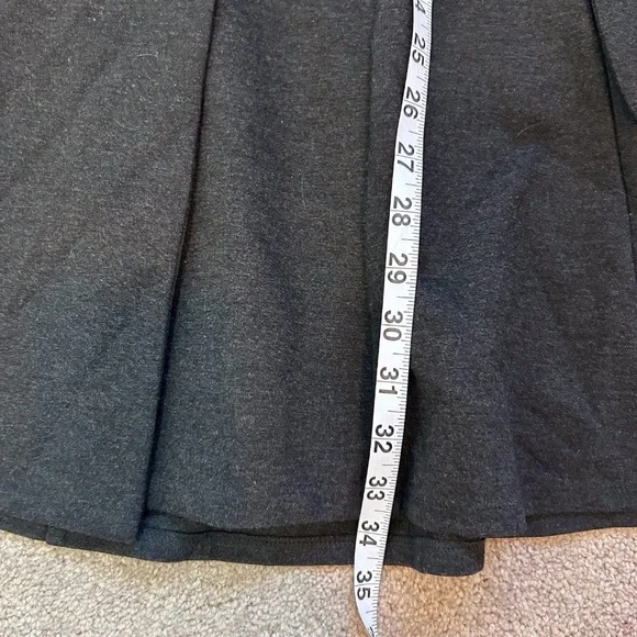 Joseph Ribkoff Military Coat, 3/4 length, Charcoal with red accents Size 12 - Picture 15 of 15